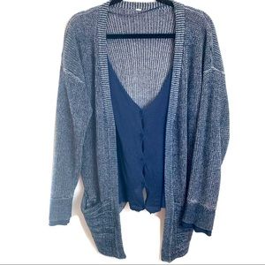 Blue Lululemon Vestigan Heathered Inkwell Pockets